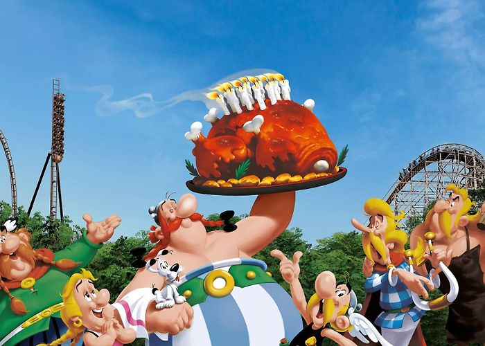 Parc Asterix Parc Astérix - French Amusement park near Paris photo