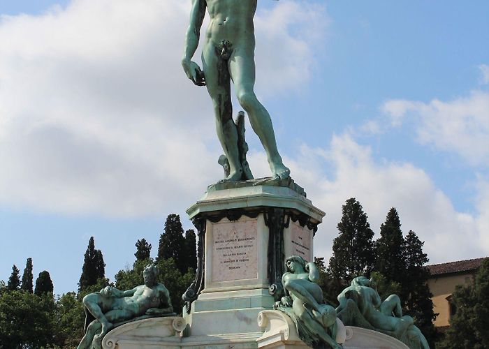 David of Michelangelo David, Piazzale Michelangelo, Florence photo