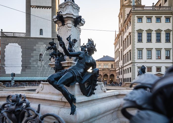 Augustusbrunnen Augustus Fountain | Das Augsburger Wassersystem photo
