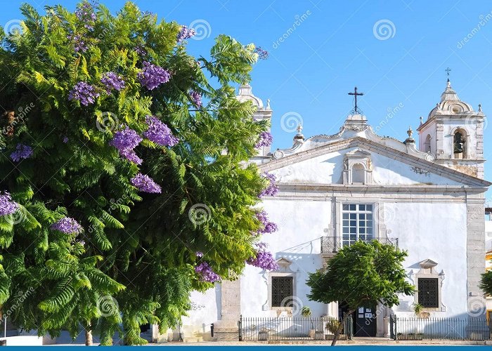 Santa Maria Church The Beauty of Portugal - Church Santa Maria in the City Center of ... photo