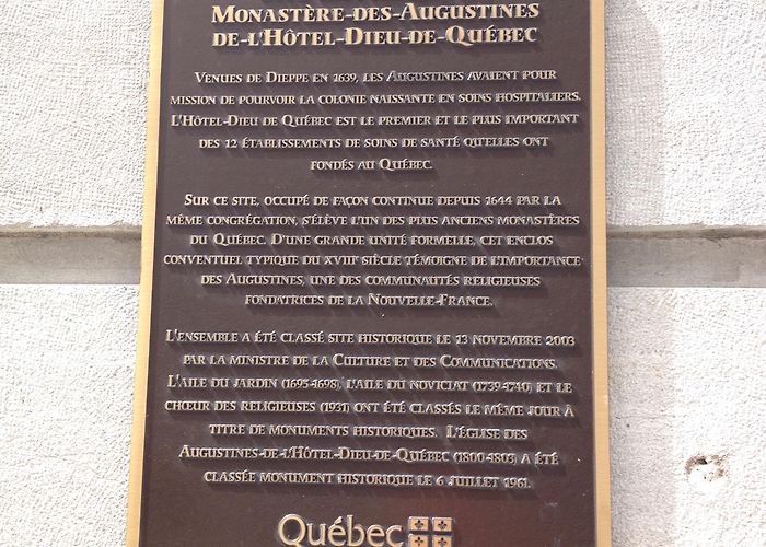 Hotel Dieu Augustines Museum Musée des Augustines du Monastère de l'Hôtel-Dieu de Québec - Himetop photo