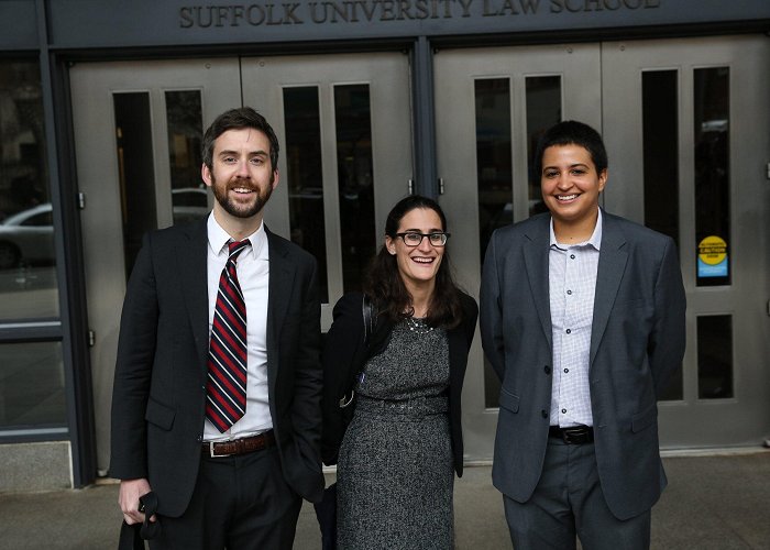 Boston University School of Law Two Harvard Law students present winning policy proposals to ... photo