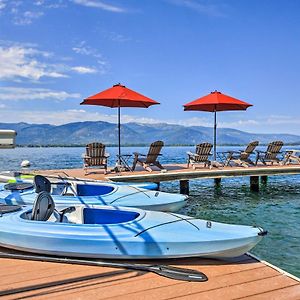 Sandpoint Waterfront Getaway On Lake Pend Oreille! Βίλα Sagle Exterior photo