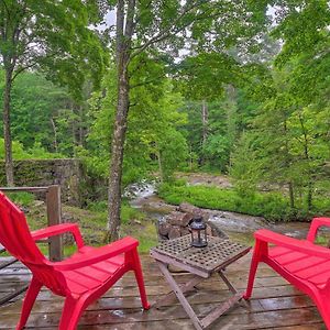 The Mill River Cabin With Fireplace And River View! Βίλα Exterior photo