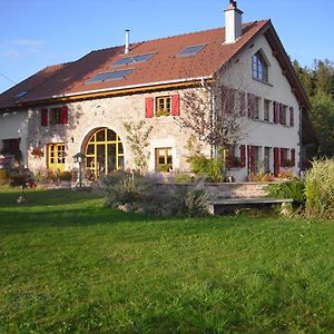 "Chambre Merisier" Dans Une Ferme Avec Etang Prive Au Coeur De La Region Des Mille Etangs, Faucogney-Et-La-Mer Bed and Breakfast Exterior photo