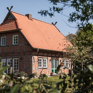 Fachwerk-Ferienhaus, Ruhe Auf Dem Land, Haustiere Willkommen, Leihfahrraeder, 24-7 Check In Βίλα Kirchlinteln Exterior photo