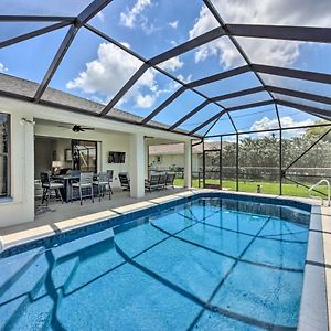 Modern Cape Coral Home Private Lanai And Pool! Exterior photo