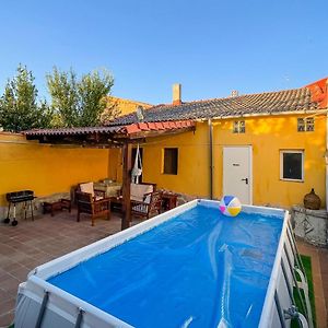 Casa El Arrabal, Casa Con Chimenea, Piscina Y Patio Βίλα Medina de Ríoseco Exterior photo