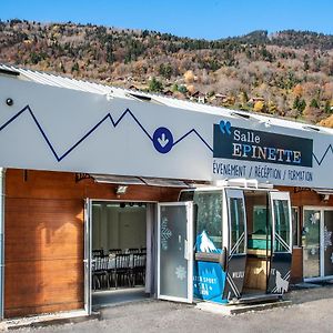 L'Epinette - Gite De Groupe Et Salle De Reception Διαμέρισμα Allevard Exterior photo