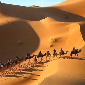 Camel Trekking Camp Bed and Breakfast Merzouga Exterior photo