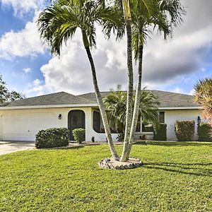 Cape Coral Home With Gulf And Dock Access Exterior photo