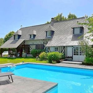 Charming, Norman Country House With Many Highlights Βίλα Le Mesnil-sur-Blangy Exterior photo