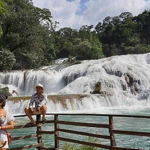 Posada Tzeltal Ξενοδοχείο Arroyo Agua Azul Exterior photo