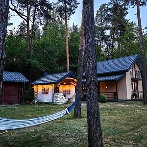 Kajaki Wino I Spiew - Domek Z Sauna W Otoczeniu Lasow I Sasiedztwie Zalewu Βίλα Zakrzowek Szlachecki Exterior photo