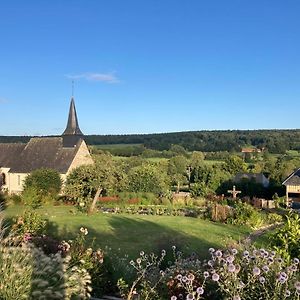 Les Herbes Flottantes Bed and Breakfast Englesqueville-en-Auge Exterior photo