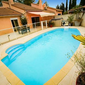 La Perle Bleue Des Moulins - Piscine Chauffee Βίλα Martigues Exterior photo