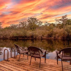 Camp Manatee - Luxury Riverfront Cabin On Santa Fe River With Stunning Views! Βίλα Fort White Exterior photo