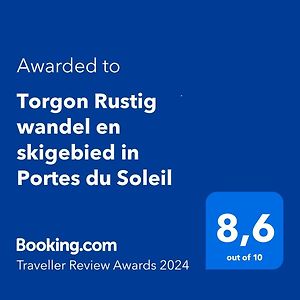 Torgon Rustig Wandel En Skigebied In Portes Du Soleil Διαμέρισμα Exterior photo