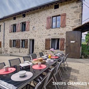 Gite En Pierre Renove Avec Jardin Et Wifi A Chalmazel-Jeansagniere - Fr-1-496-253 Βίλα Exterior photo