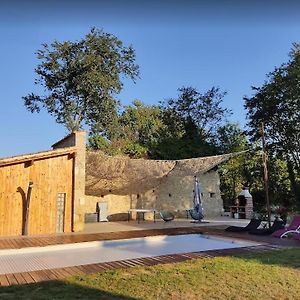 Gite Campagne Famille 15 Pers Piscine Chauffee Jeux Enfants Petanque Βίλα Saint-Sauvy Exterior photo