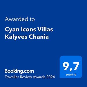 Cyan Icons Villas Kalyves Chania Exterior photo