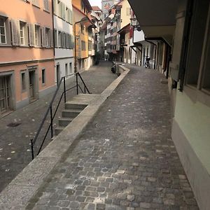 Bedroom Cum Office With Shared Shower In Zug'S Old Town Exterior photo