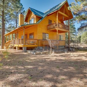 Dog-Friendly Nutrioso Cabin With Wraparound Porch! Βίλα Exterior photo