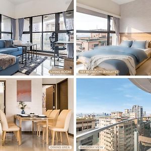 High Floor New Bldg 4B2Bldk Ximending, Stunning Views • 高層新樓 4房2衛 西門町 美景 Διαμέρισμα Ταϊπέι Exterior photo