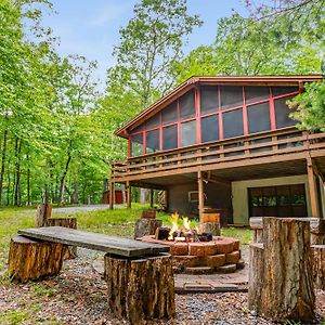 Cabin W New Hot Tub, River, Kayak, Wifi, & Fire Pit Βίλα Morton Grove Exterior photo