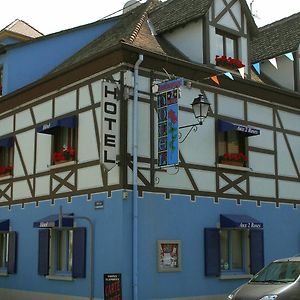 Hotel Restaurant Aux Deux Roses Neuf-Brisach Exterior photo