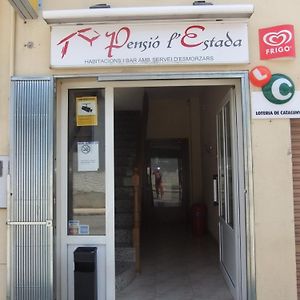 Pensio L'Estada Ξενοδοχείο Sant Joan les Fonts Exterior photo