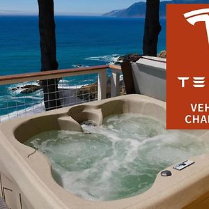 Gorgeous Oceanview, By Oceanviewhottubs Oceanfront! Shelter Cove, Ca Tesla Ev Station Διαμέρισμα Exterior photo