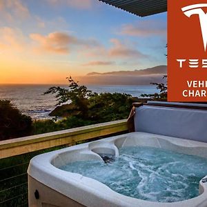 Magnificent Oceanview By Oceanviewhottubs Oceanfront! Shelter Cove, Ca Tesla Ev Station Διαμέρισμα Exterior photo