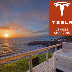 Exquisite Oceanview! By Oceanviewhottubs Oceanfront! Shelter Cove, Ca Tesla Ev Station Διαμέρισμα Exterior photo