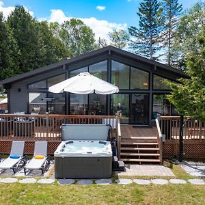 Lake House Chalet Laurentians Βίλα Nominingue Exterior photo