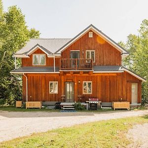 Charming Rustic Chalet On Lac Marie Louise Βίλα Lac-Saint-Paul Exterior photo