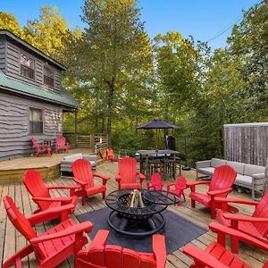 Nolin Cabin Experience W/ Hot Tub Βίλα Cub Run Exterior photo