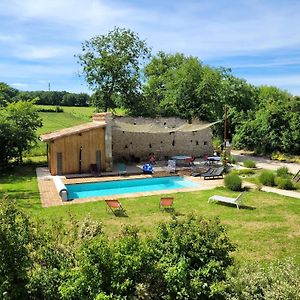 Gite Campagne Famille 15 Pers Piscine Chauffee Jeux Enfants Petanque Βίλα Saint-Sauvy Exterior photo