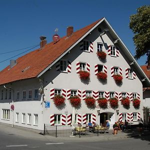 Gasthaus Zur Post Ξενοδοχείο Waal Exterior photo