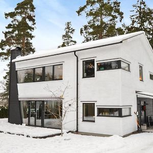 Nice Home In Vaermdoe With Kitchen Exterior photo