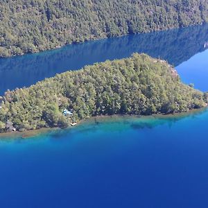 Cabana, Isla Privada Las Bandurrias Lago Las Rocas Βίλα Llanada Grande Exterior photo