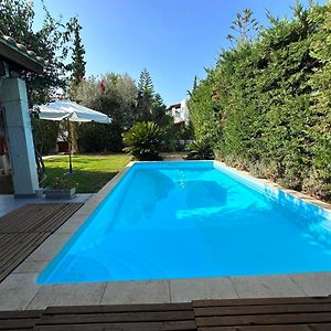 Rvg Villa Amy With A Pool In Porto Hydra Θερμησία Exterior photo