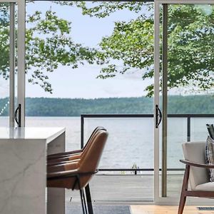 Sleek Modern Lakehouse On Grand Lake Βίλα DeKalb Exterior photo