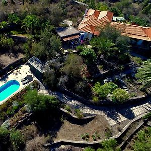 Feriendomizil Finca Tijarafe Mit Beheiztem, Abdeckbarem Pool Βίλα Exterior photo