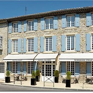 Hotel Du Midi Visan Exterior photo