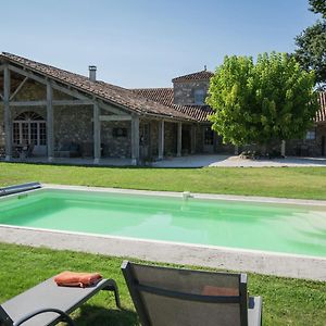 Lavish Mansion In Fargues-Sur-Ourbise With Private Pool Βίλα Exterior photo