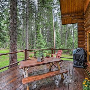 Cozy Glacier Park Log Cabin - Best In The West! Βίλα Essex Exterior photo