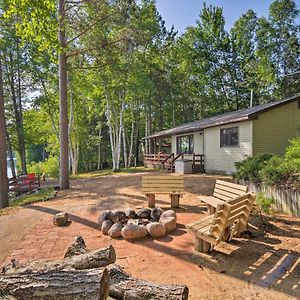 Lakefront Cabin With Private Dock And Beach! Βίλα Manistique Exterior photo